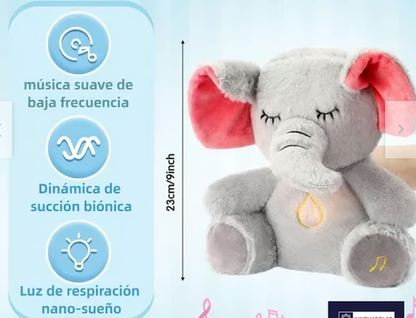 Peluche Nutria o Elefante Calmante musical que respira 🐘😍🥰