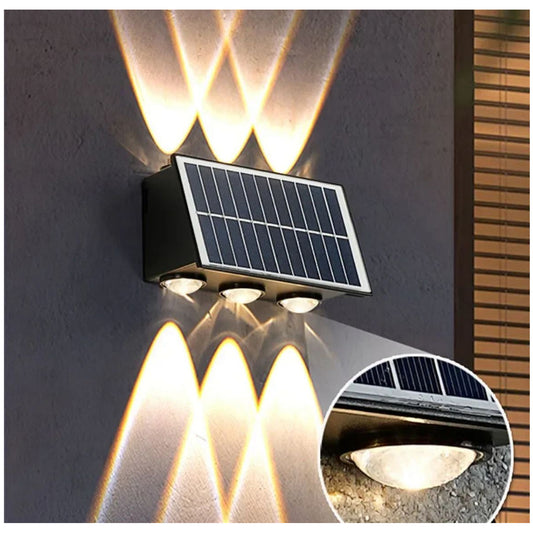 Lampara aplique Solar Led Exterior Pared